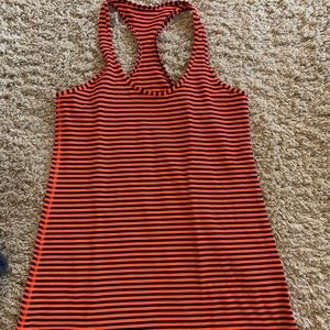Lululemon Stripe Cool Racerback - Rare!!!